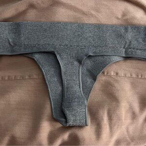 Gray women’s thing panties xs